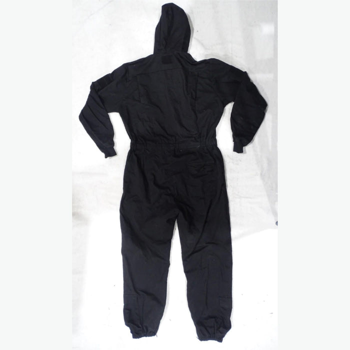 Derby Unitex Tactical Coveralls Paintball Airsoft Black DUC5B