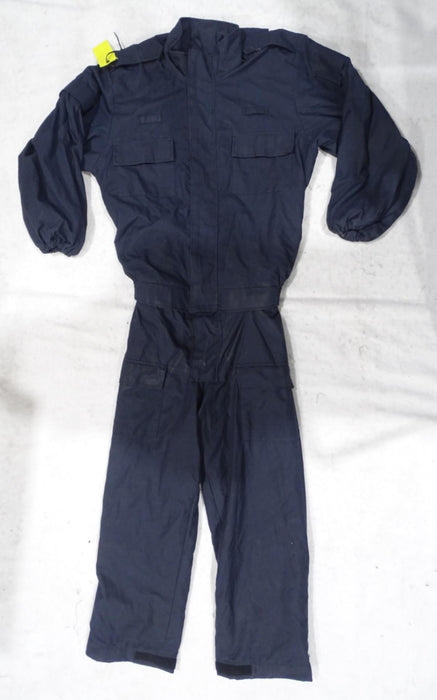 Scotgreat Navy Blue 2 Part Zip Off Flame Retardant Riot Coverall
