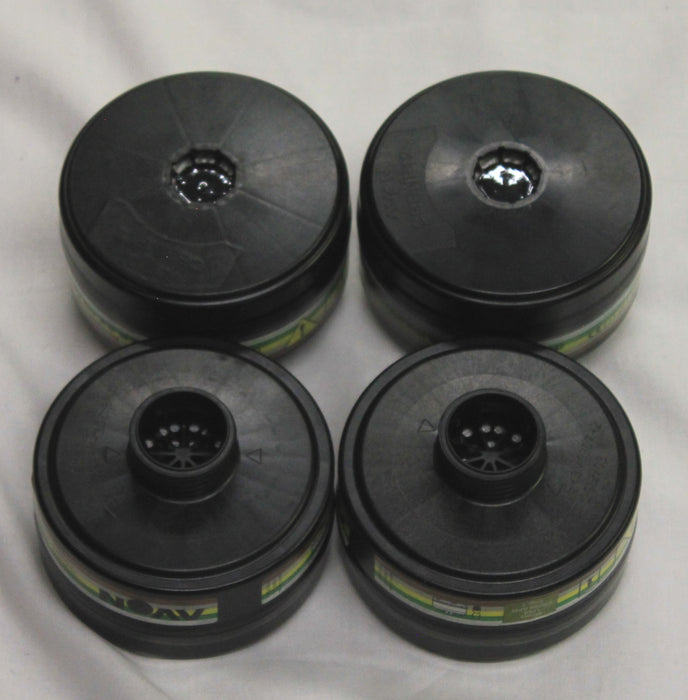 Used Avon Protection Gas Mask Filter 70010 FM12 CT10 C50 BRITISH ARMY