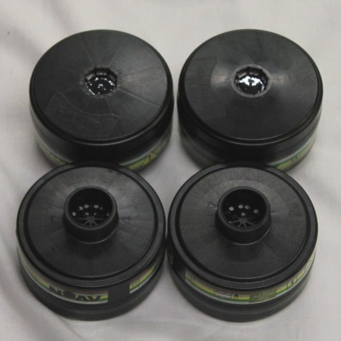 Used Avon Protection Gas Mask Filter 70010 FM12 CT10 C50 BRITISH ARMY