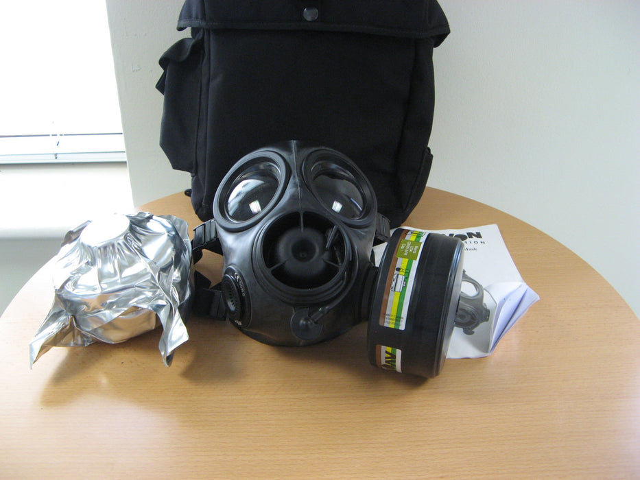 Avon CBRN FM12 Gas Mask With Respirators And Pouch SAS BRITISH ARMY