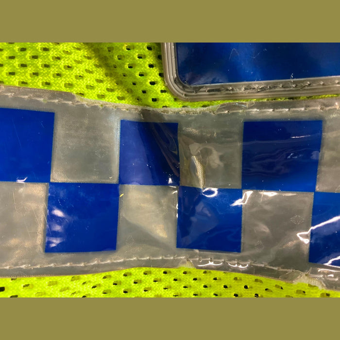 Used Hi Viz Tactical Load System Tac Vest Back Panel *BACK PANEL ONLY* HVTVBP1B