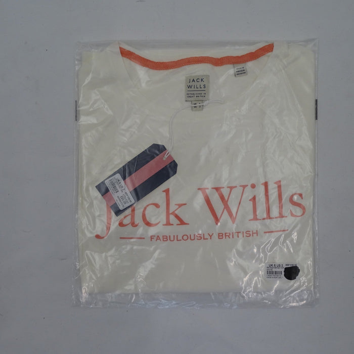 Jack Wills White T shirt - Womens New