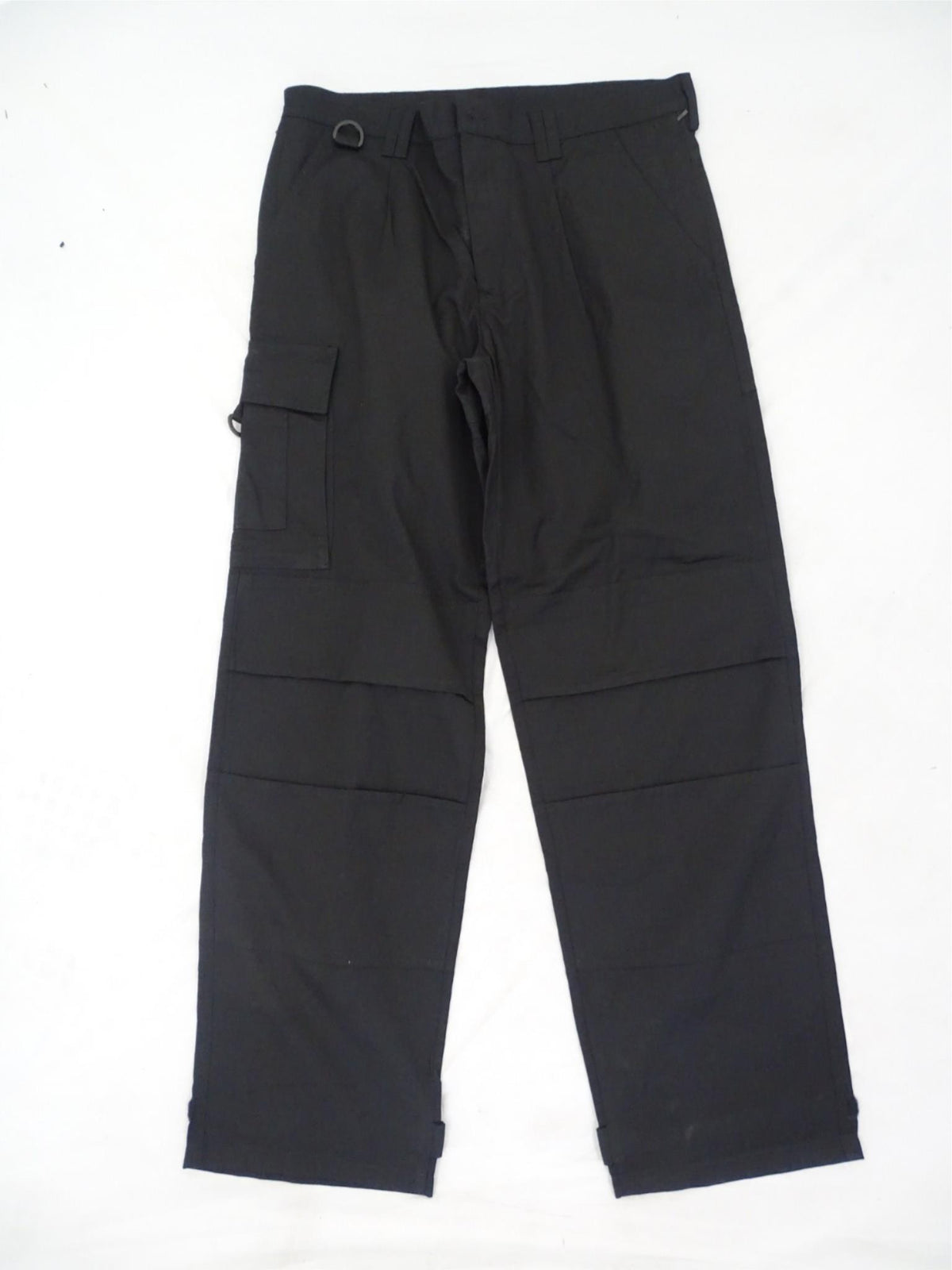 KIT DESIGN Men's Black Tactical Ripstop Cargo Trousers Style 1 KITCARG ...