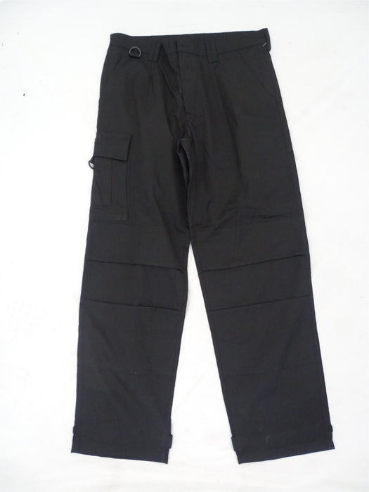 KIT DESIGN Women's Black Tactical Ripstop Cargo Trousers Style 1 Grade A