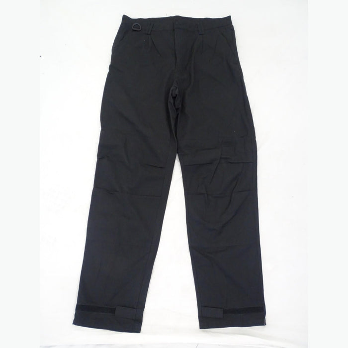 KIT DESIGN Cargo Trousers Ripstop Tactical Men's Black KITCARGO3A