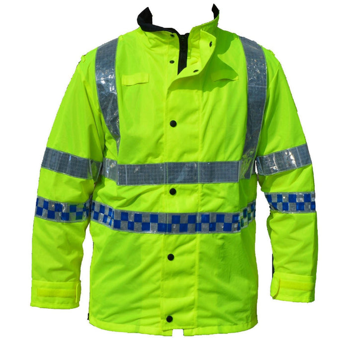 Hi Viz Vis Lightweight Reflective Traffic Overcoat Walking Recovery LW02B