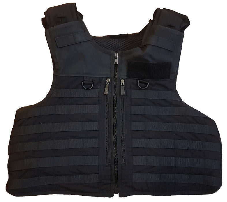 Hawk Black Tactical Molle Vest And Body Armour Cover Grade A !COVER ONLY!