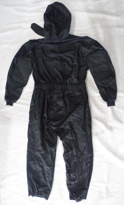 New Keela Black Tactical Overall Coverall Paintballing Workwear Airsoft KC02N