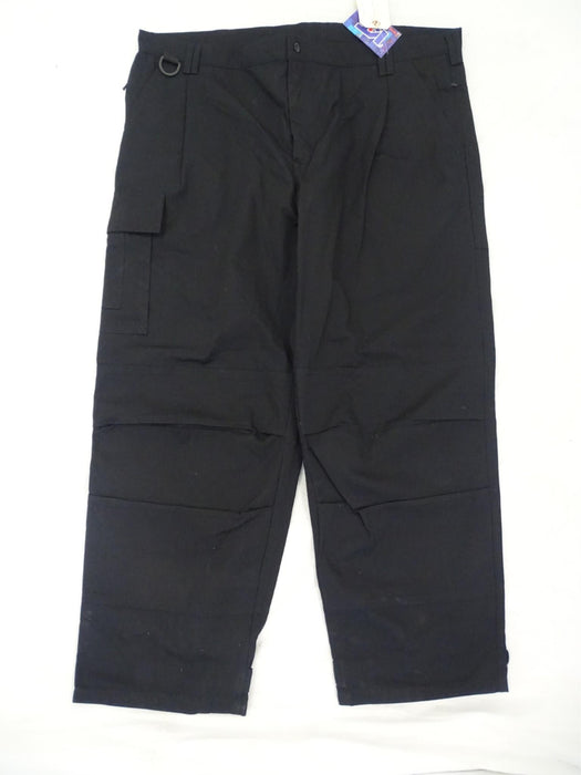 New KIT DESIGN Women's Black Tactical Ripstop Cargo Trousers Style 1