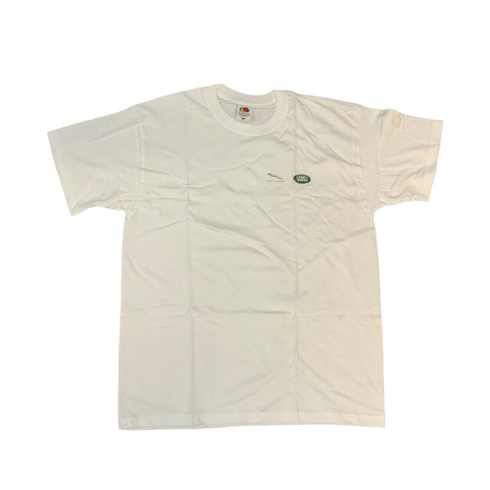 Jaguar Land Rover White TShirt Top 100% Cotton New Mens JAGLANTOPWN