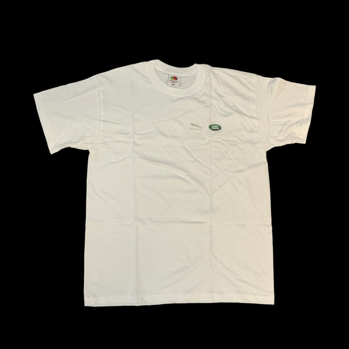 Jaguar Land Rover White TShirt Top 100% Cotton New Mens JAGLANTOPWN