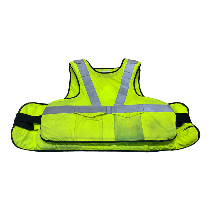 Hi Vis Trauma Vest Blunt Force Protective Vest For Airsoft Paintball Grade B