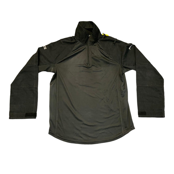 Police Branded UBACS Wicking Top Male Black Long Sleeve WKS19MB