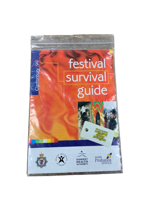 Glastonbury 99 Festival Survival Guide 1999 - New in Bag