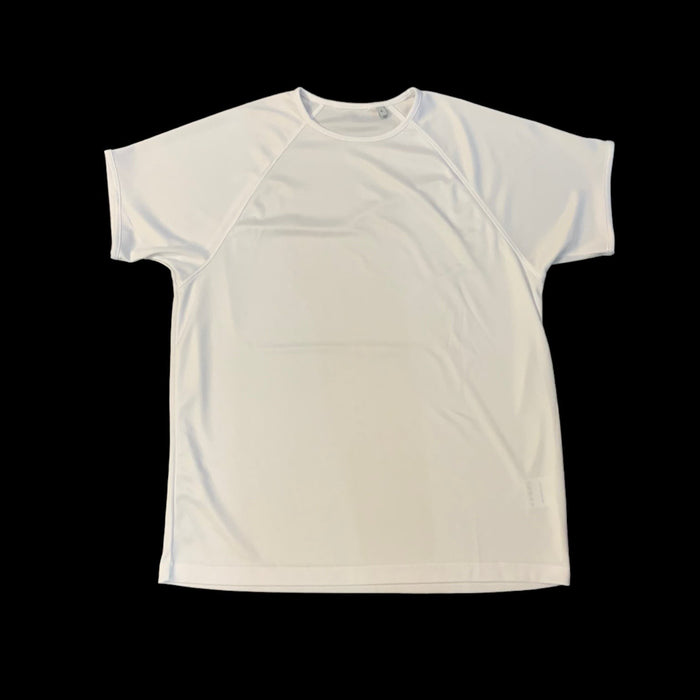 Wicking T-Shirt Unisex White Breathable WKS51A