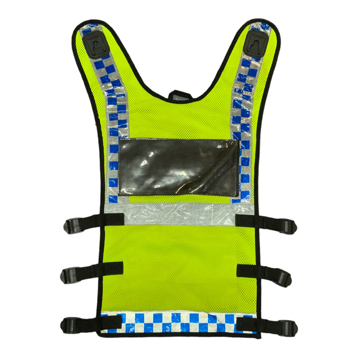 Used Hi Viz Tactical Load System Tac Vest Back Panel *BACK PANEL ONLY* HVTVBP2A
