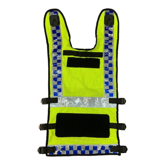 Used Hi Viz Tactical Load System Tac Vest Back Panel *BACK PANEL ONLY* HVTVBP3A