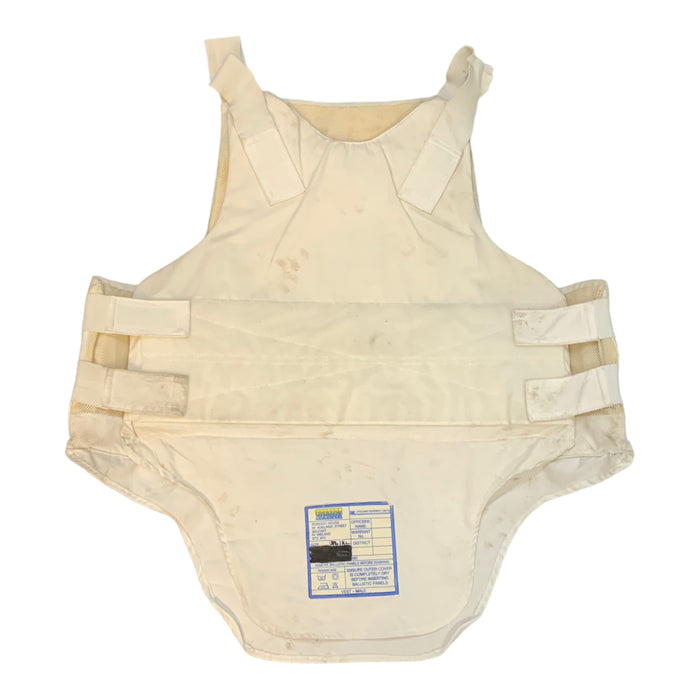 White Highmark Covert Bulletproof Body Armour Stab Vest Security AS-F HMA01B
