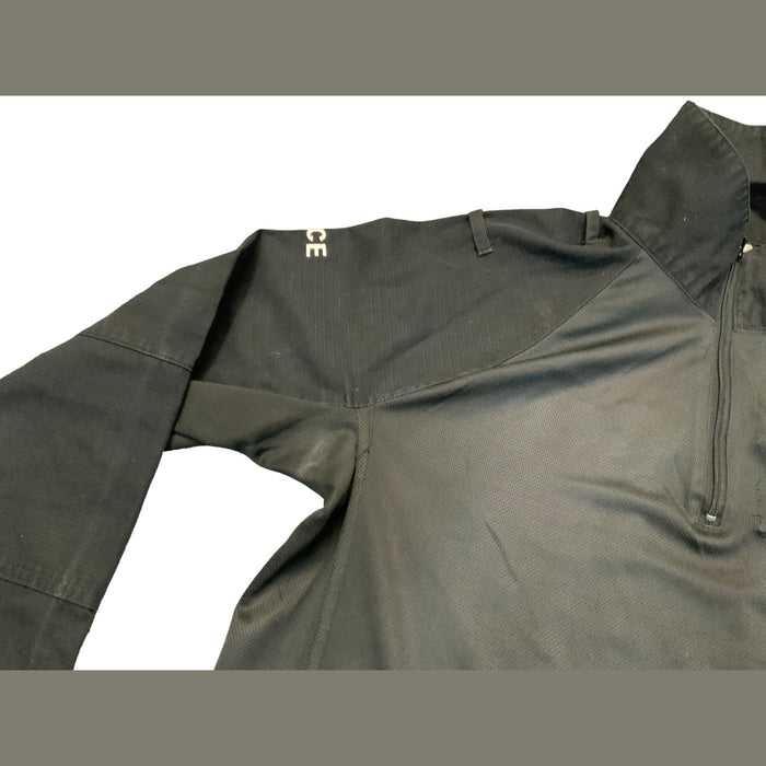 Police Branded UBACS Wicking Top Male Black Long Sleeve WKS19MB