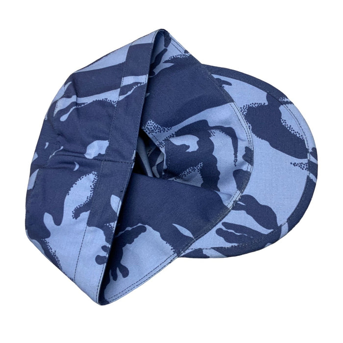 Genuine Kuwait Police Navy Blue Camouflage Cap Obsolete OAHAT11