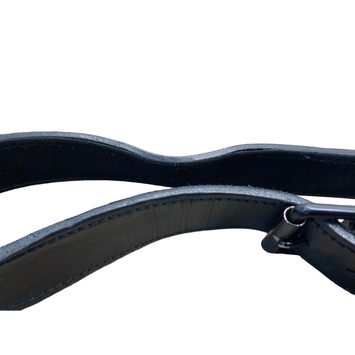 Duty Belt Leather 2" Black Buckle And Roller Grade B BLTLEAT02B