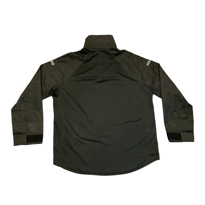 Male Black Police Branded UBACS Long Sleeve Wicking Top WKS20MB