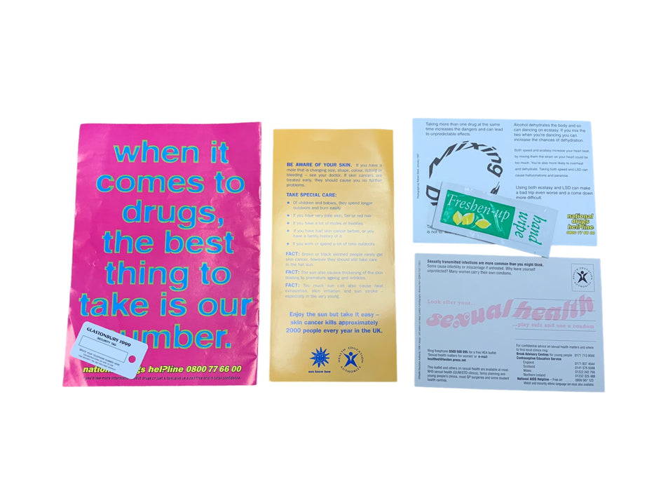 Glastonbury 99 Festival Survival Guide 1999 - New in Bag