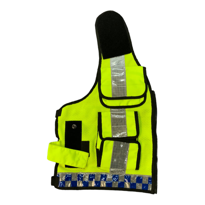 Used Hi Viz Tactical Load System Tac Vest Back Panel *RIGHT PANEL ONLY* HVTVRP2A