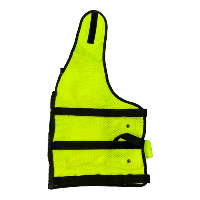 Used Hi Viz Tactical Load System Tac Vest Back Panel *RIGHT PANEL ONLY* HVTVRP2A