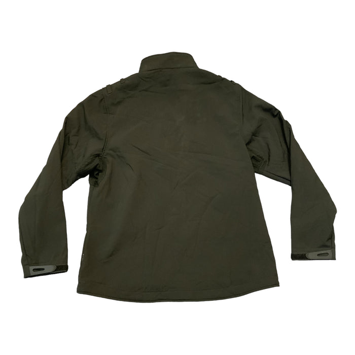Female Black Polyester Softshell Jacket Large/Tall OJ198