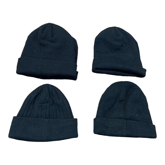 Police Branded Embroidered Black Beanie Hat Cap Style 2