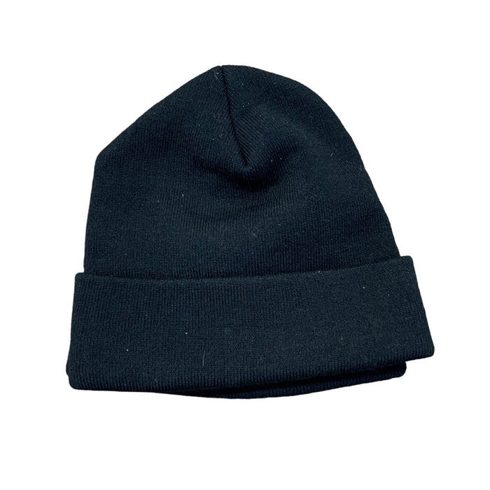Police Branded Black Beanie Hat Cap Style 3