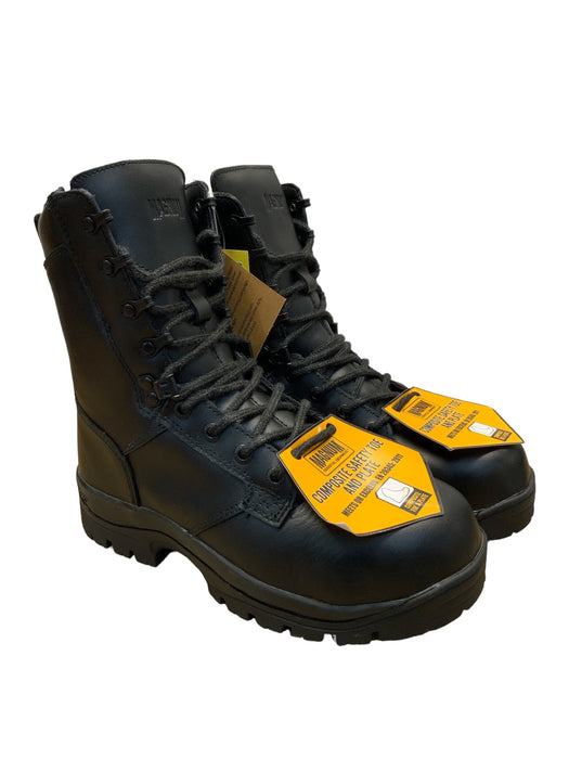 New (with defect) Magnum Elite Shield CT CP WP Black Combat Tactical Boots D1