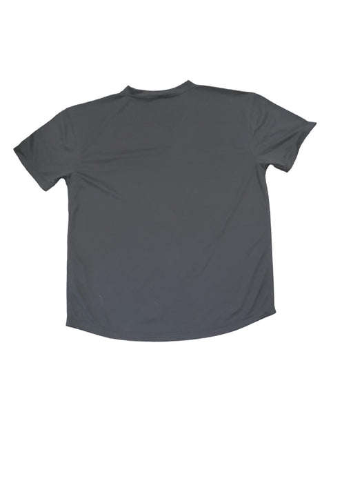 Male Black Breathable S/S Wicking Shirt V Neck WKS46A