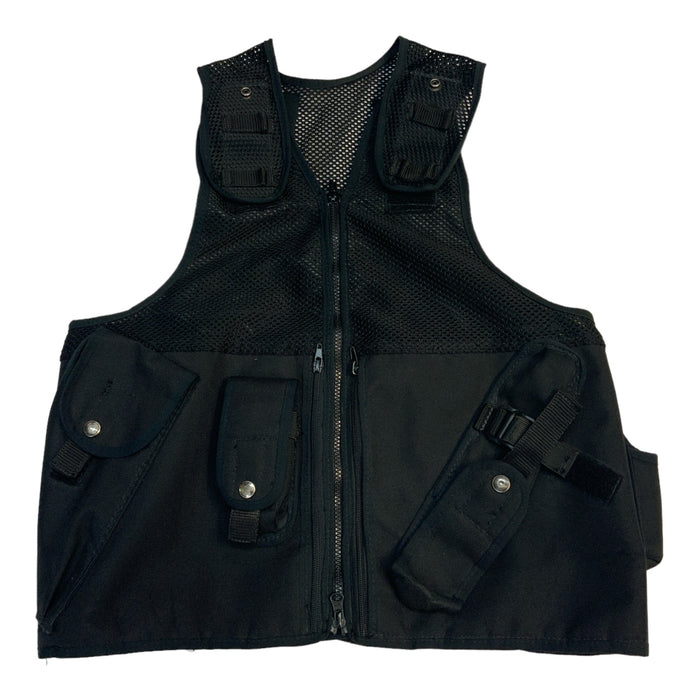 Black Tactical Load System Tac Vest Security Dog Handler 38”-42” OBTV58B