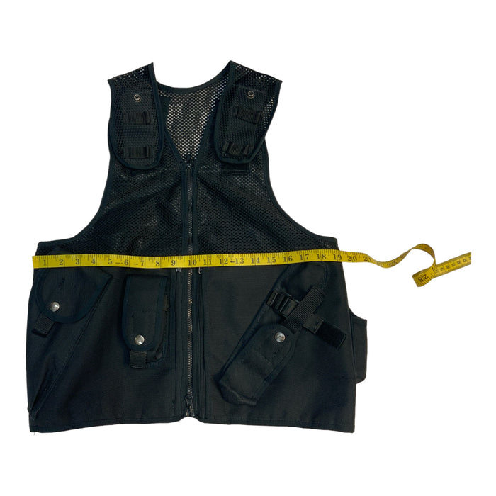 Black Tactical Load System Tac Vest Security Dog Handler 38”-42” OBTV58B