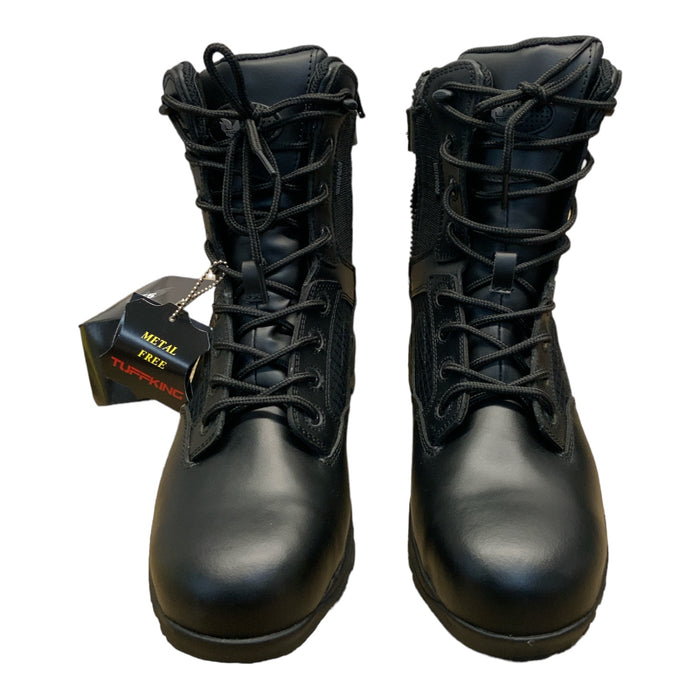 New (with defect) Tuffking 7125 Knox Metal Free 8" Tactical Boots TUFFB03ND