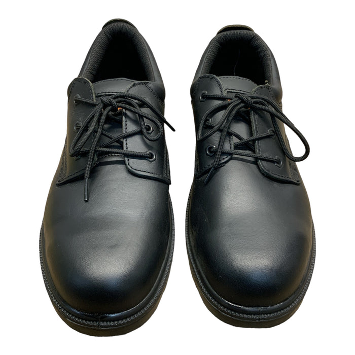 Trojan Lites 659 Black Safety Steel Toe Cap Leather Shoes TROS01AN