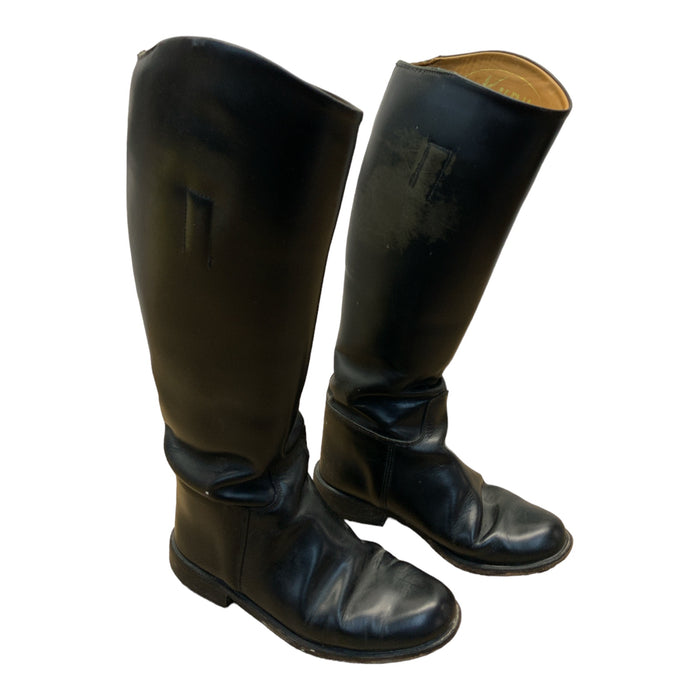 Kudu Black Leather Riding Boots Equestrian KUDU01B