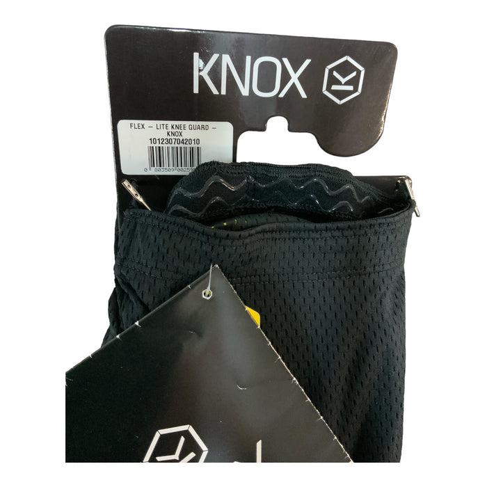 New Knox Flex Lite Knee Guard Motorcycle Mountain Bike Armoured Black KNOXFLEX