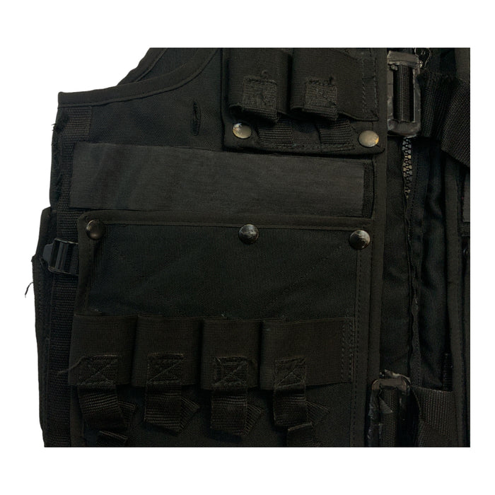 Arktis Black Tac Vest SAS Combat Security Paint-balling 42”- 50” Chest OBTV61