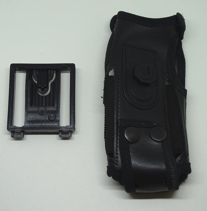 Used Motorola MTH650 MTH800 Klickfast Peter Jones ILG Leather Radio Case & Dock