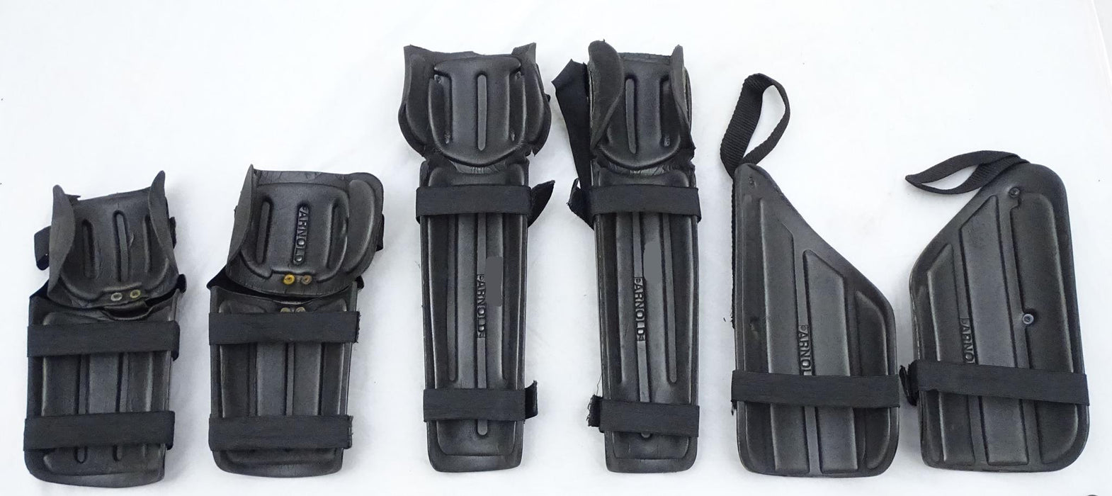 Ex Police Riot Gear Set Forearm, Thigh and Shin Guards Paintballing Airsoft S04