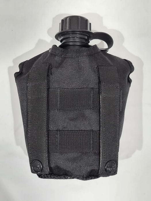 Viper Plastic 1 Litre Water Bottle Canteen With Molle Vest Holder Camping Hiking