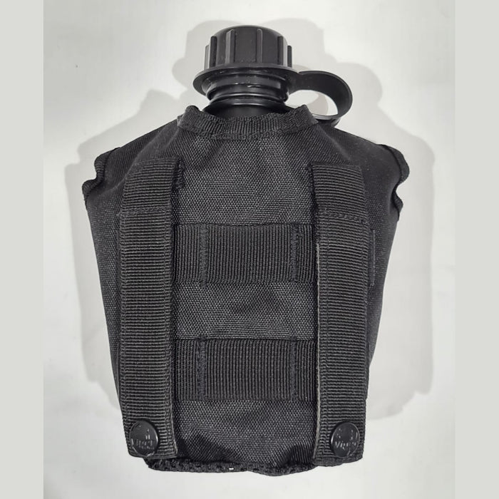 Viper Plastic 1 Litre Water Bottle Canteen With Molle Vest Holder Camping Hiking