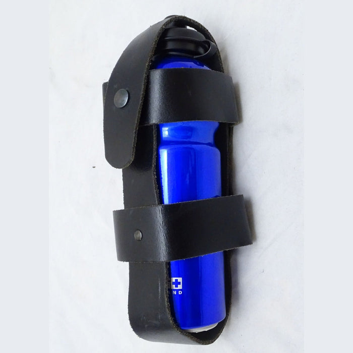 Deenside Water 0.75L Bottle Holder Leather Belt Pouch Hiking Camping YR-WBH03