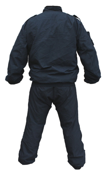 Yaffy 2 Part Zip Off Flame Retardant Riot Overall Coverall Navy Blue 1