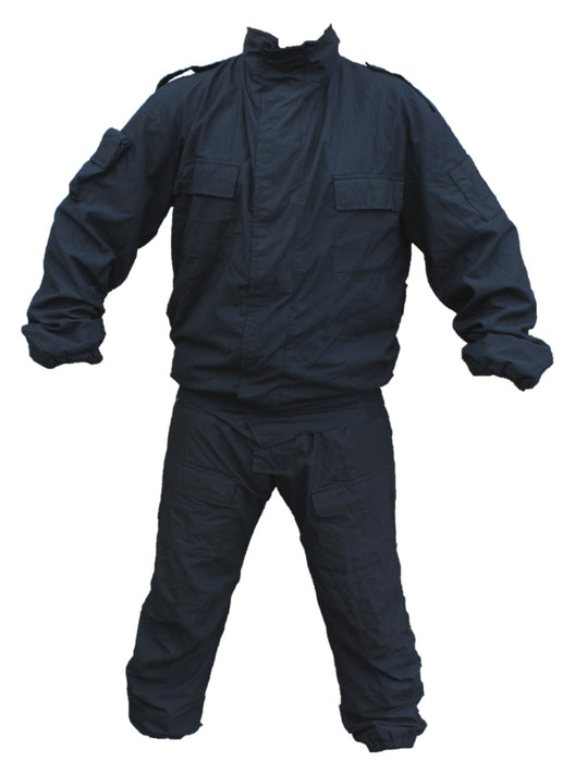 Yaffy 2 Part Zip Off Flame Retardant Riot Overall Coverall Navy Blue YC01B