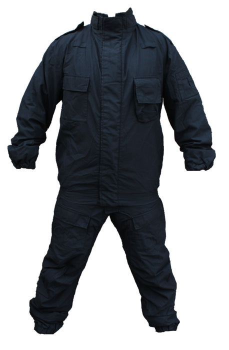 Yaffy 2 Part Zip Off Flame Retardant Riot Overall Coverall Navy Blue YC02B